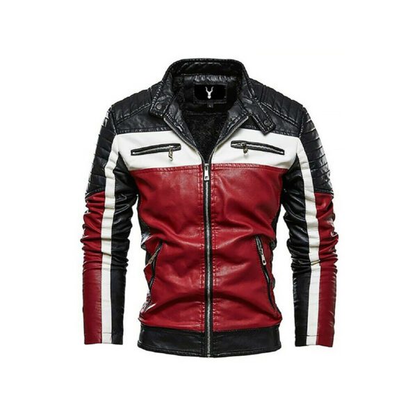 Slim Men's Fit Original Leather Moto Jacket